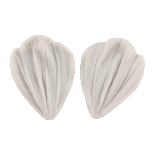 Szilikon fondant és marcipán mintázó 2 db-Pillangó virág 3,5x4cm