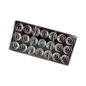 Polikarbonát bonbon forma-Emeletes torta minta