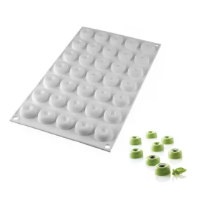 Szilikon forma-35 adagos mini fánk