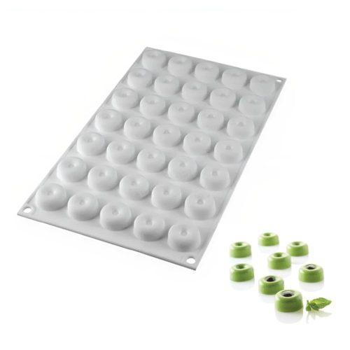 Szilikon forma-35 adagos mini fánk