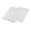 Szilikon forma-35 adagos mini fánk