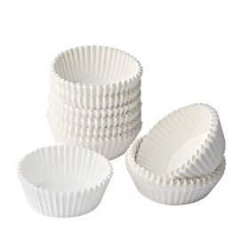 Muffin papír, 1000 db-os fehér 6 cm