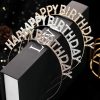 Happy birthday fejpánt, strasszkövekkel