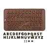 Szilikon bonbon és csokoládé forma-betűk