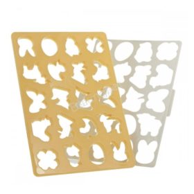 Húsvéti műanyag kiszúró, sütikészítő tábla