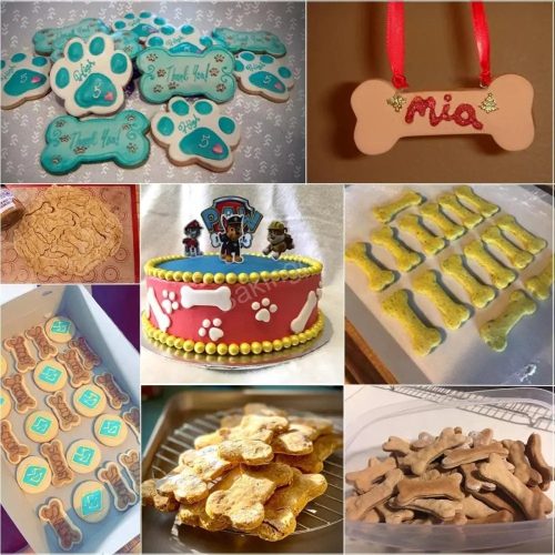 Csont mintás kiszúró szett-4db