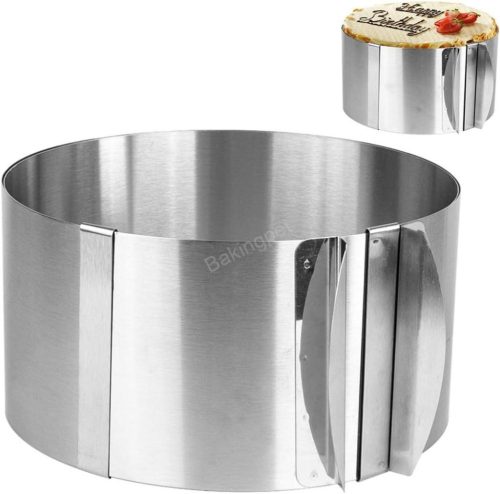 Állítható tortakarika, tortaforma 12 cm