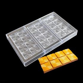 Polikarbonát bonbon forma-Spirál sor