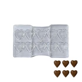 Polikarbonát bonbon forma-szív alak