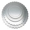 Tortakarton, torta alátét ezüst 25cm-kör 5db