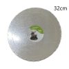Tortakarton, torta alátét ezüst, 32cm, kör-5db