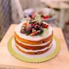 Tortakarton, torta alátét arany, 32cm, kör-5db