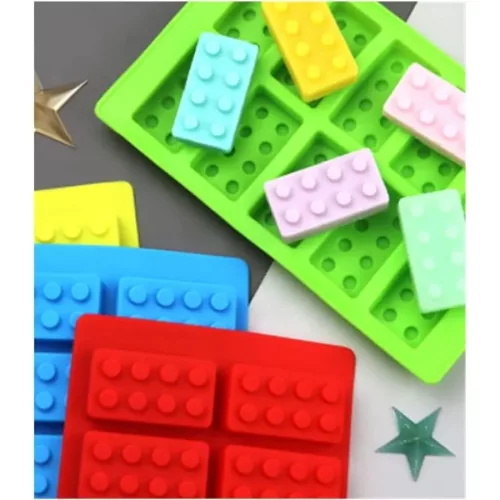 Szilikon bonbon és csokoládé forma-Lego kocka