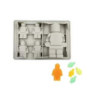 Szilikon bonbon és csokoládé forma-Lego figurák
