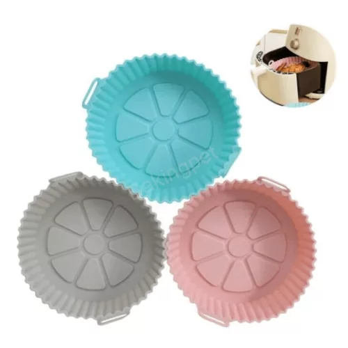 Szilikon forma forrólevegős sütőhöz-kerek 23 cm