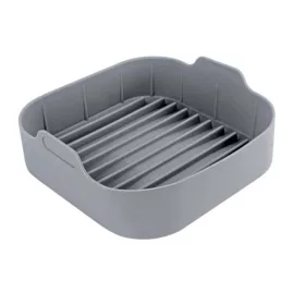   Forrólevegős sütőhöz szilikon forma vastagabb négyzet-20 cm