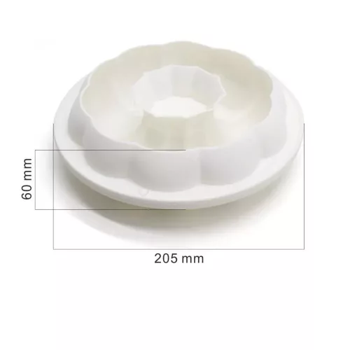 Gyűrűs szilikon forma, mousse forma