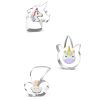 Fém sütemény kiszúró szett- Unikornis és szivárvány 3 db