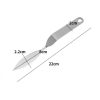 Fém csokoládé levéldísz készítő spatula-4 fajta - Négy együtt