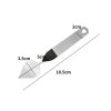 Fém csokoládé levéldísz készítő spatula-4 fajta - Négy együtt