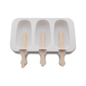 Jégkrém készítő szilikon forma 15x19cm 