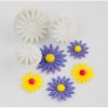 3 darabos rugós fondant kiszúró-Kis margaréta