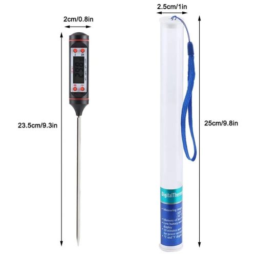 Digitális maghőmérő tartóval 23,5 cm
