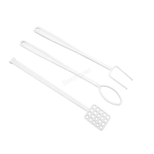 Műanyag bonbon, csokoládé villa szett-3db