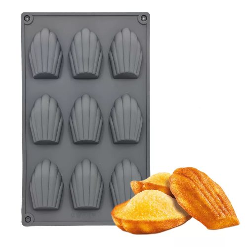 9 részes szilikon forma-Madeleine forma