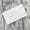 Szilikon fondant és marcipán mintázó-Orvosi műszerek 8,3x14,5cm