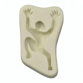   Szilikon fondant és marcipán mintázó-Szuperhős 4,5x8,3cm