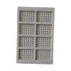 Szilikon sütemény forma-Mini gofri, waffel 18,5x28cm