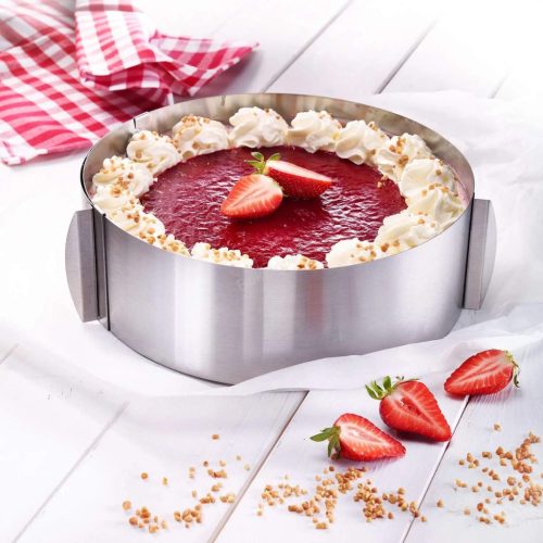 Állítható tortakarika, tortaforma 10 cm
