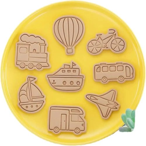 Műanyag sütemény kiszúró és nyomda-Utazási járművek