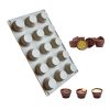Mini muffin szilikon forma 15 adagos