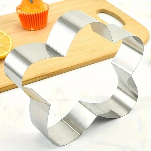 Fém tortaforma, mousse forma-3 darab Csillag