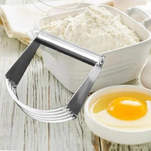 Professzionális fém kézi tészta- , lisztkeverő