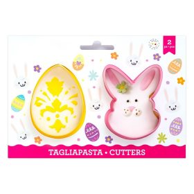 Műanyag sütemény kiszúró-Tojás és Nyuszi
