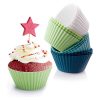 Szilikon Muffin betétek, Újrahasználható Sütőpoharak-12db