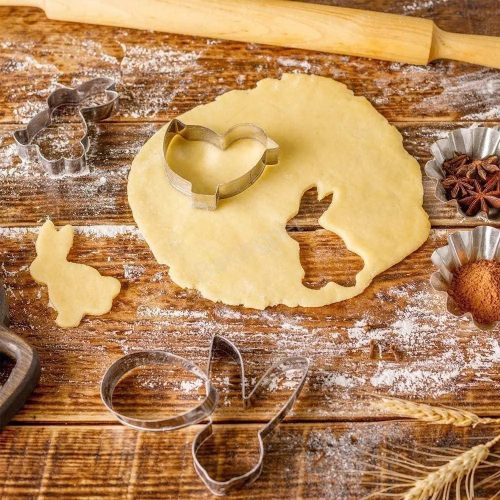 Nagy Fém sütemény kiszúró 12 db-húsvéti téma