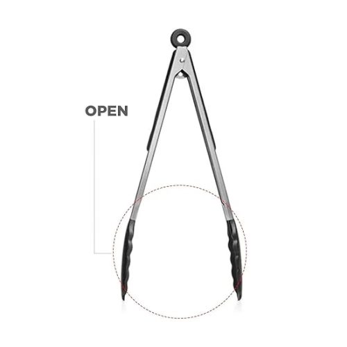 1 db ételfogó csipesz 34 cm