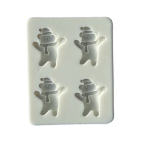   Szilikon fondant és marcipán mintázó-4 részes Jegesmedve