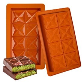 Szilikon Dubai csokoládé forma-Gyémánt