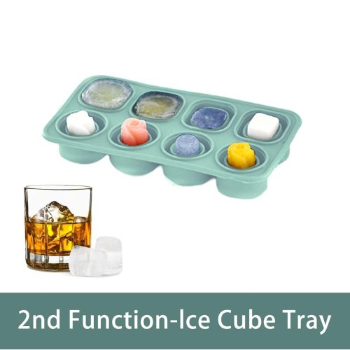 Összehajtható Többfunkciós Jégkrém Készítő – 8 Részes Szilikon Forma