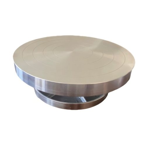 Kétoldalas Fém Forgatható Tortaállvány, 30cm