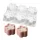 Csillag mintás mousse szilikon forma-6 részes
