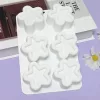 Csillag mintás mousse szilikon forma-6 részes