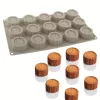 Szilikon süti- és mousse forma – Fa törzs, 15 részes