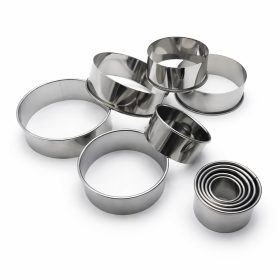 Kör fém sütemény kiszúró szett – 11 db