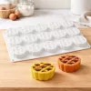 Mini rácsos pite szilikon sütőforma – 15 részes